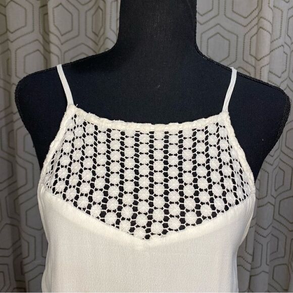 Boutique Cream Mini Dress Size L - Picture 7 of 7